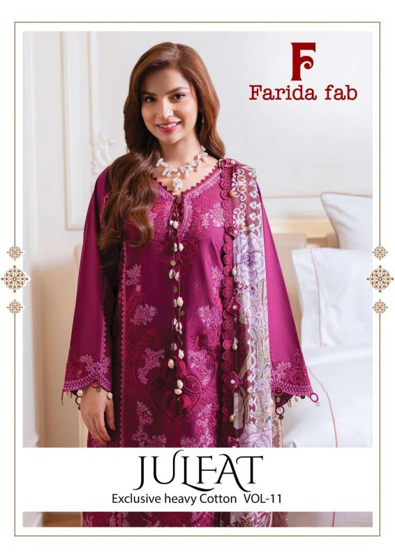 Farida fab julfat vol-11 salwar suit wholesaler in delhi